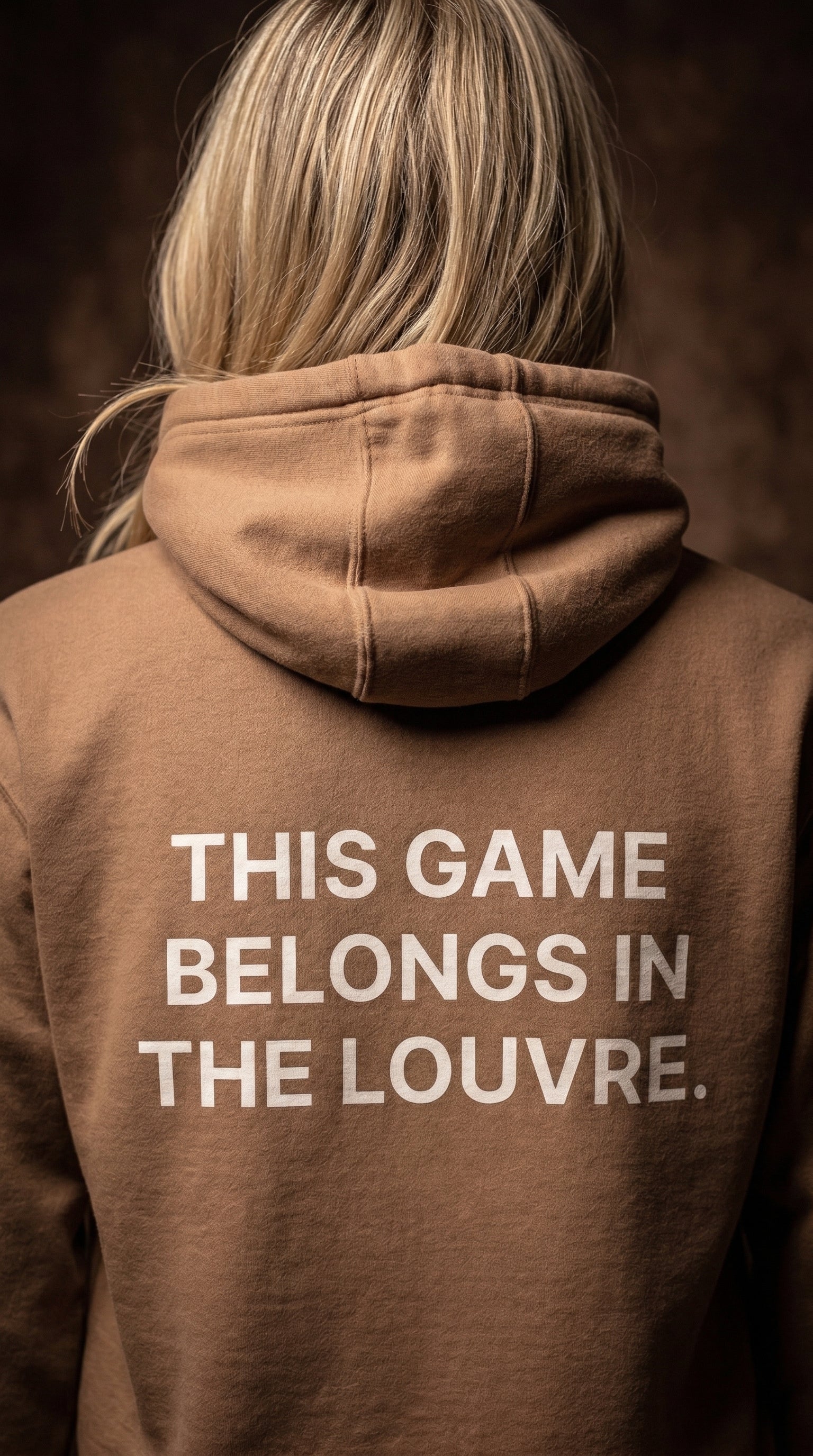 THIS GAME BELONGS IN THE LOUVRE Hoodie