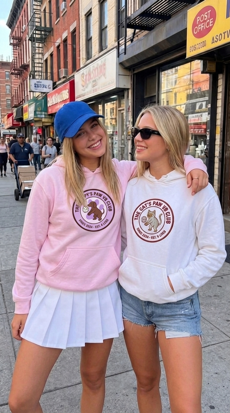 Volleyball, But Make It Paws 🐾 Hoodie