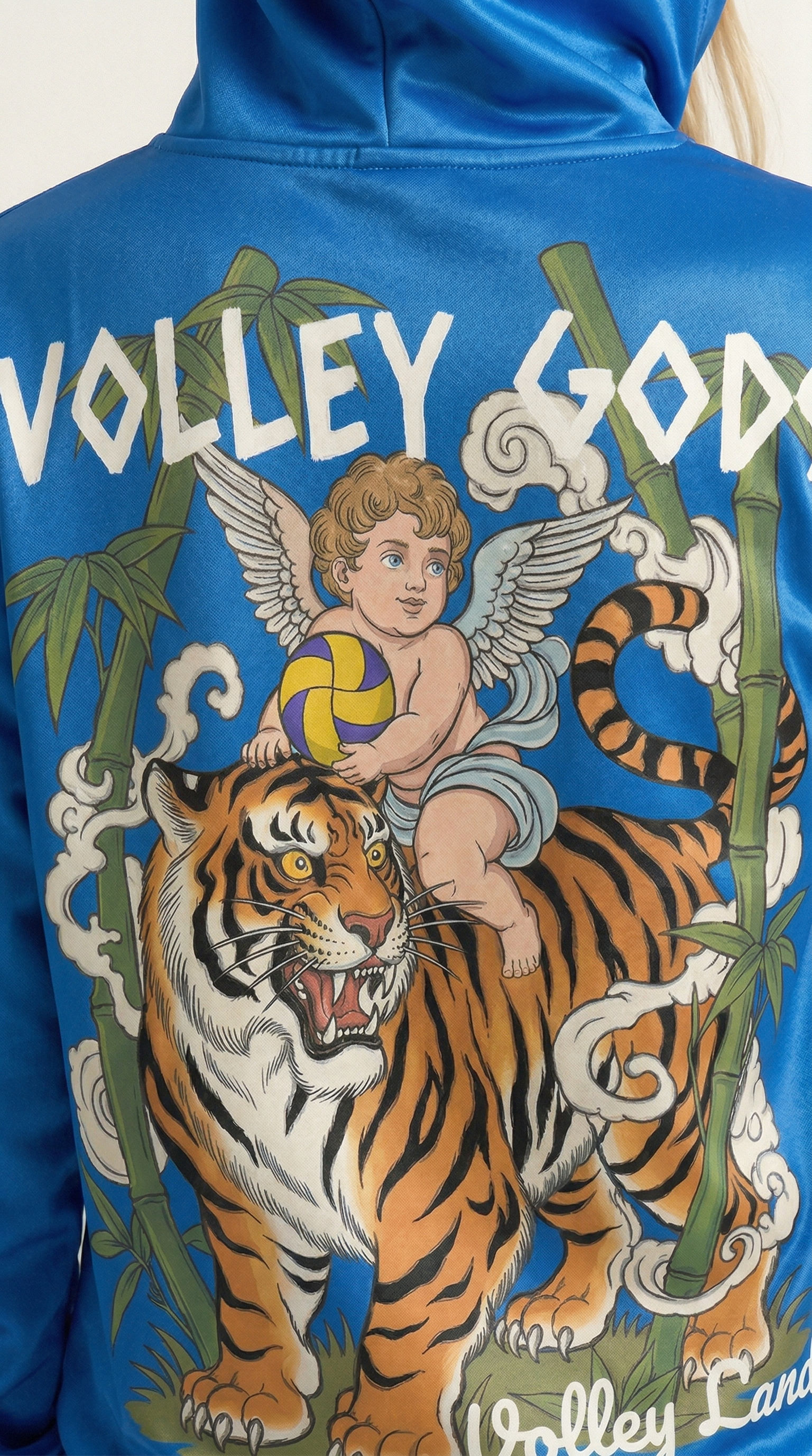 VOLLEY GODS zip hoodie