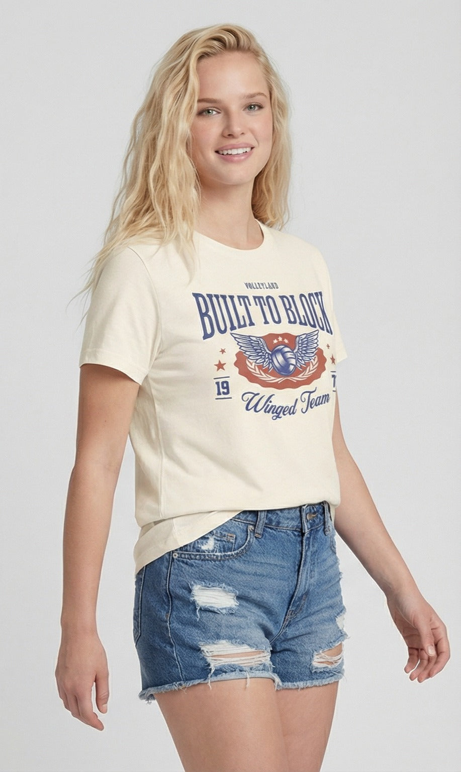 Build to block t-shirt