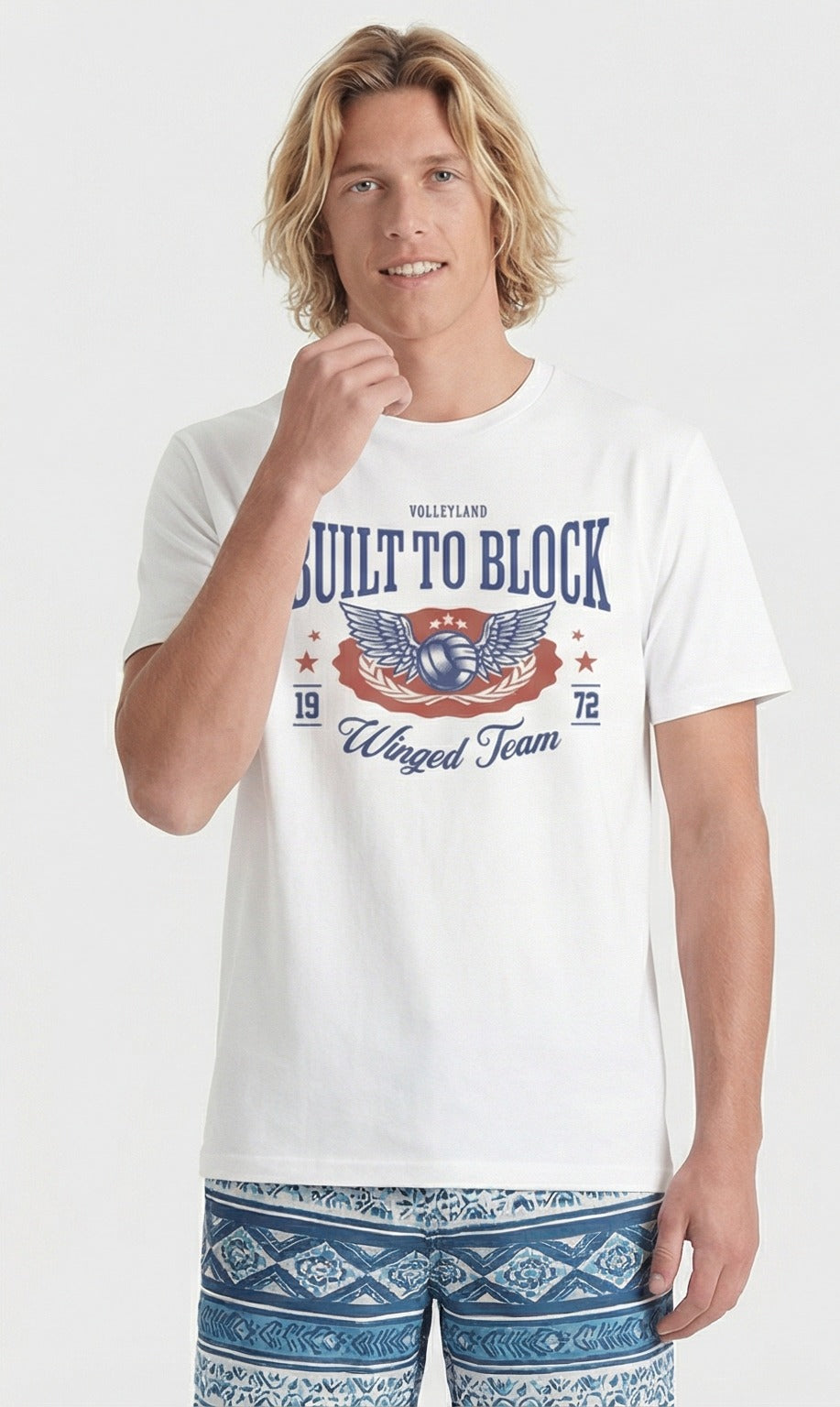 Build to block t-shirt