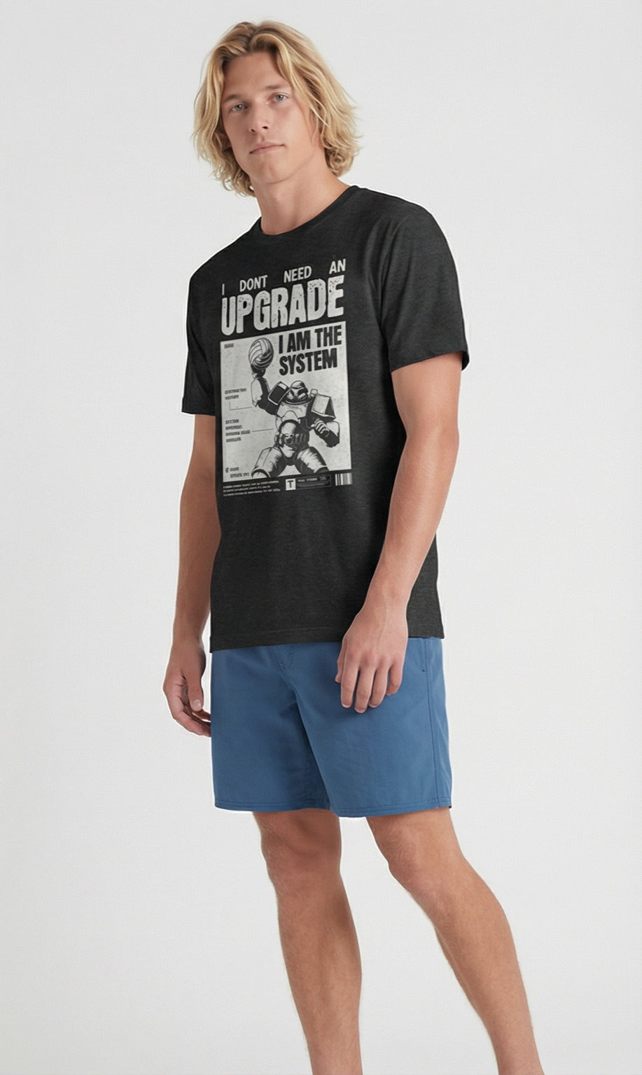 I Am the System — Volleyball t-shirt