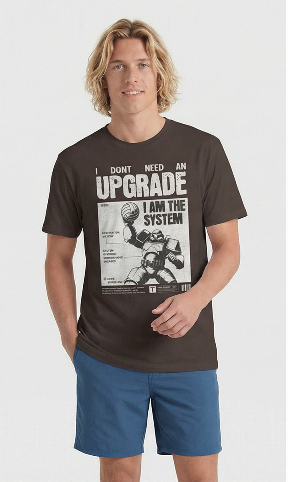 I Am the System — Volleyball t-shirt