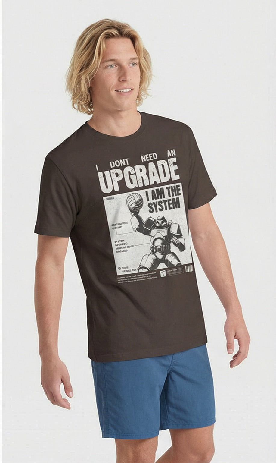 I Am the System — Volleyball t-shirt