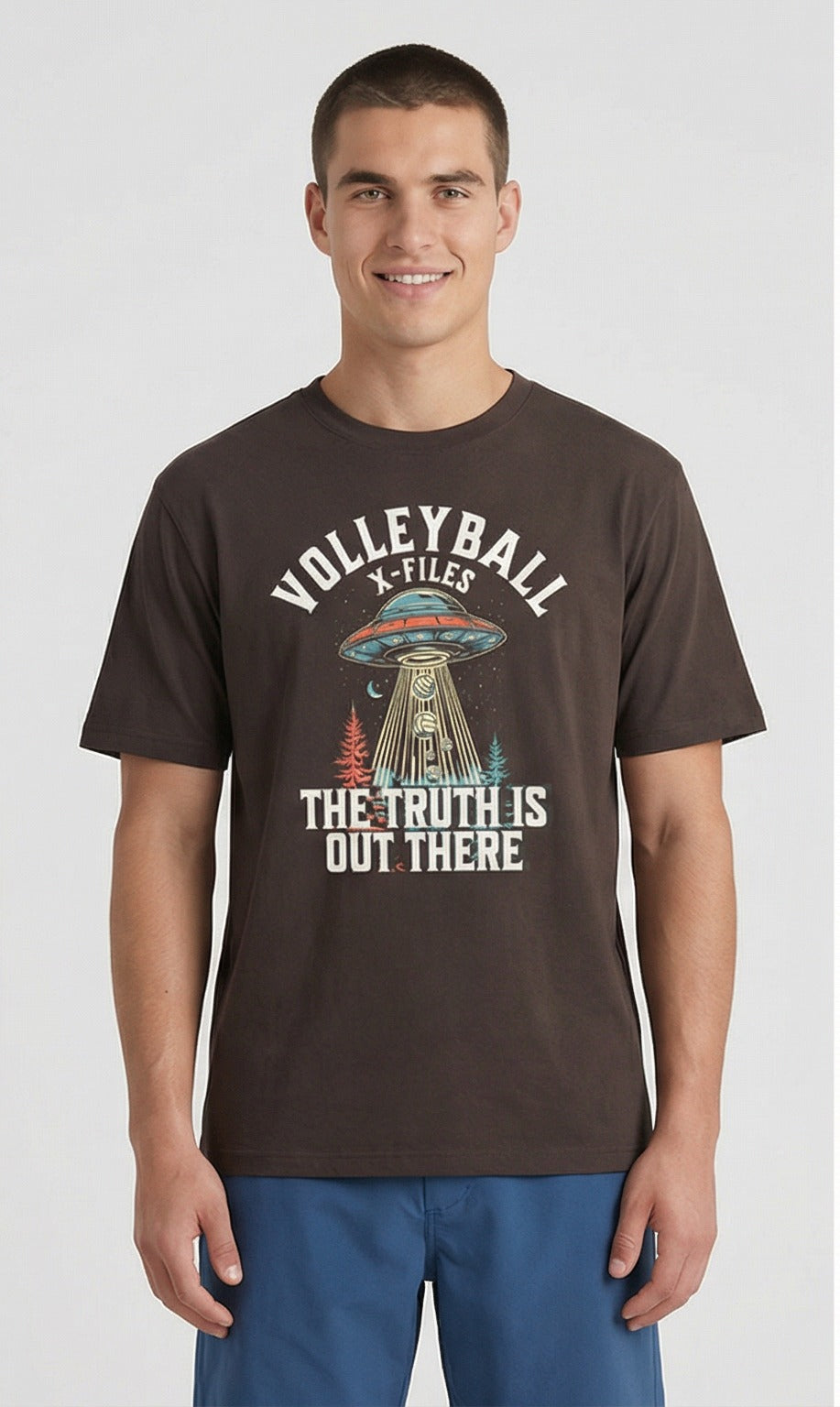 Volleyball X-Files t-shirt
