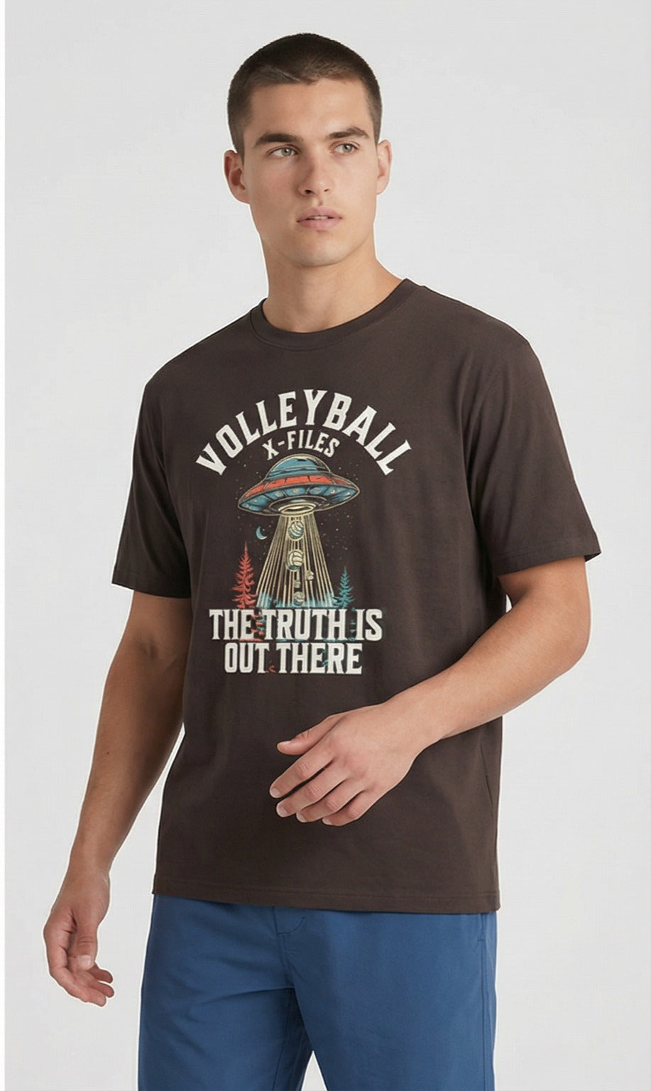 Volleyball X-Files t-shirt
