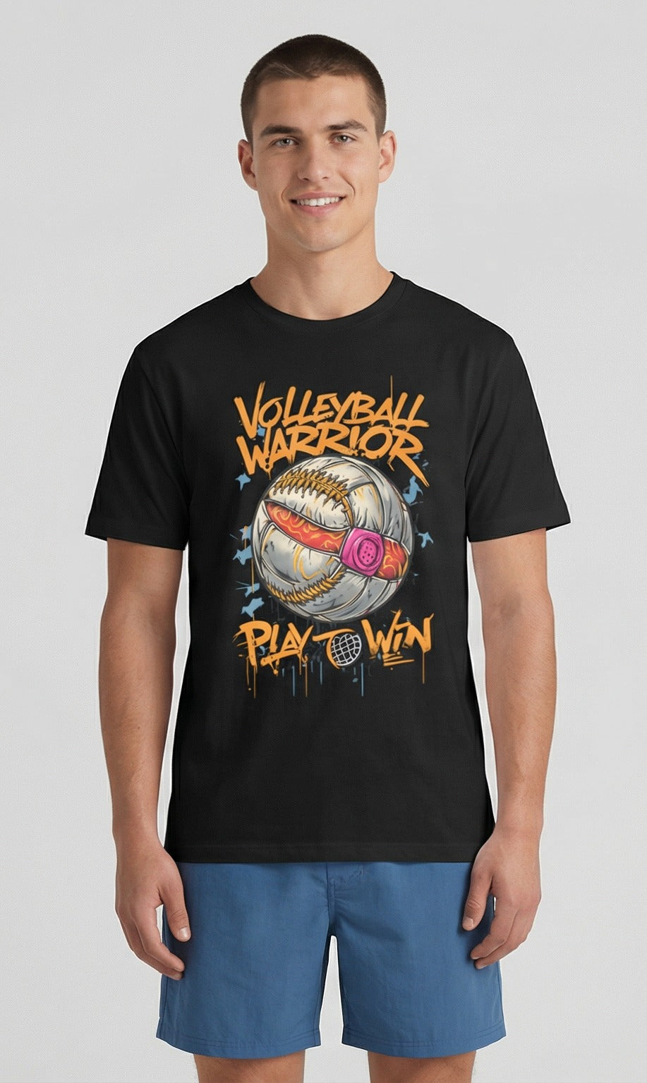 Volleyball Warrior t-shirt