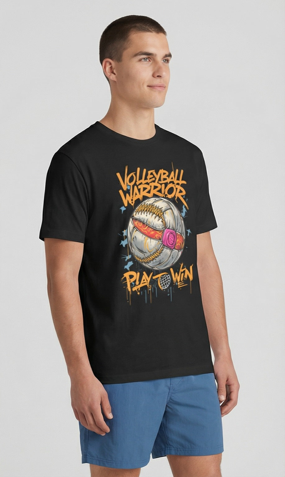 Volleyball Warrior t-shirt