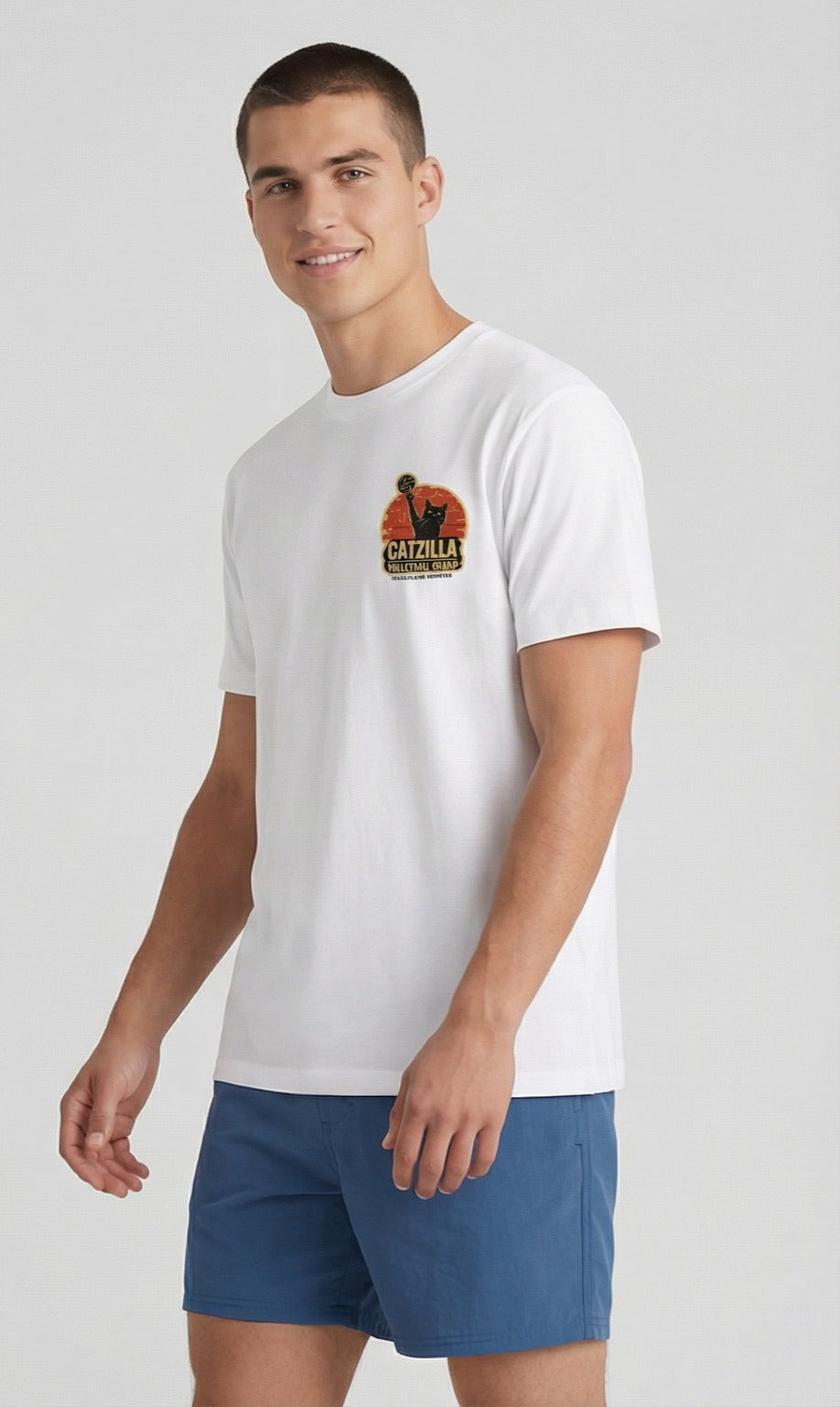 Catzilla Volleyball Champ T-Shirt