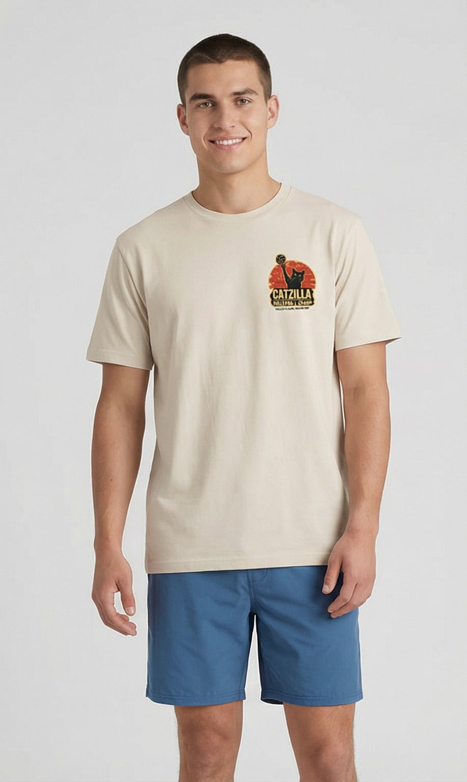 Catzilla Volleyball Champ T-Shirt