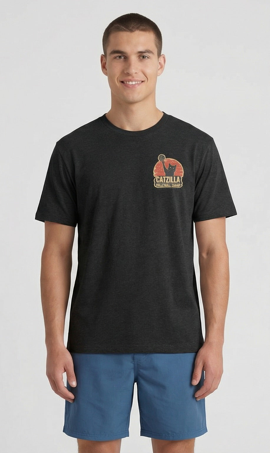 Catzilla Volleyball Champ T-Shirt