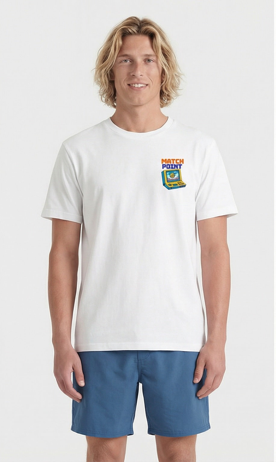 Match Point — Retro Gaming Volleyball t-shirt