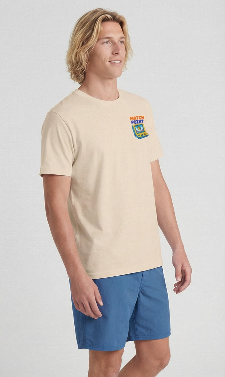 Match Point — Retro Gaming Volleyball t-shirt