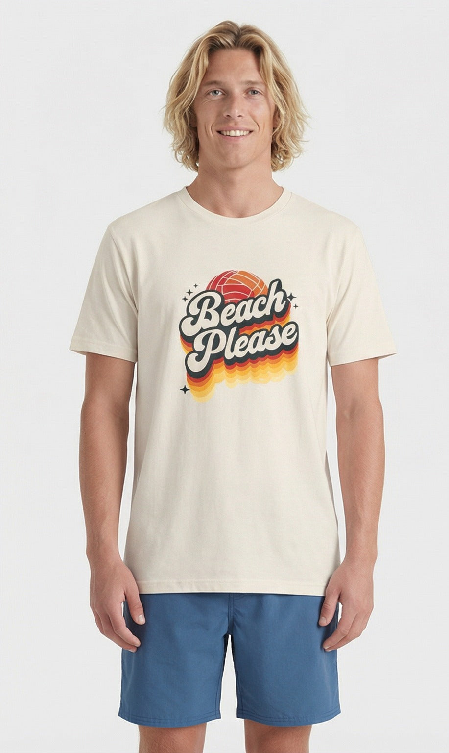 Beach please t-shirt