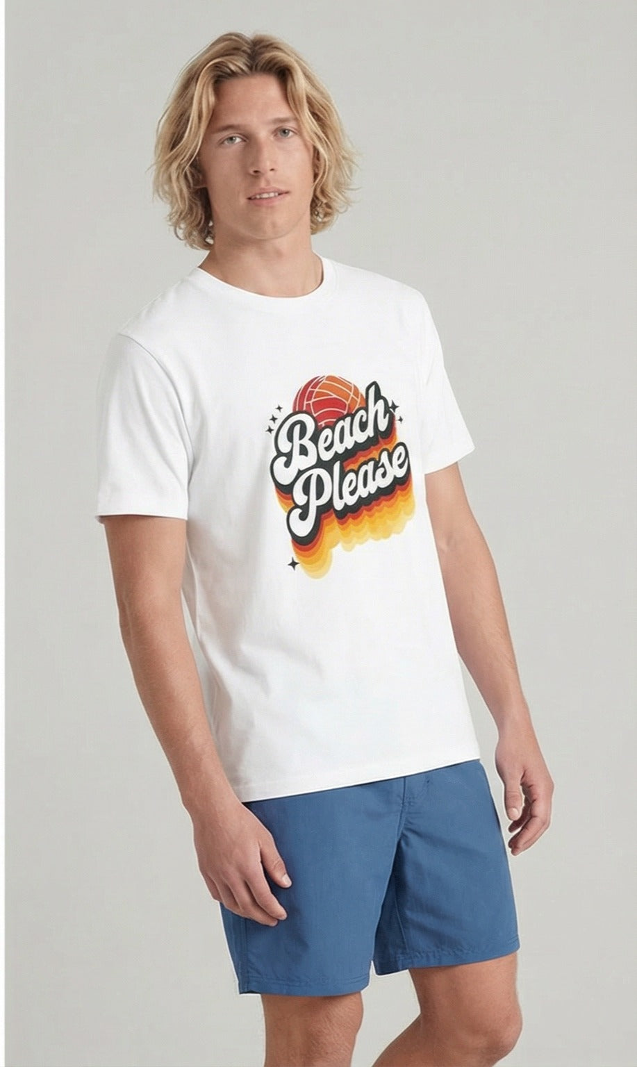 Beach please t-shirt