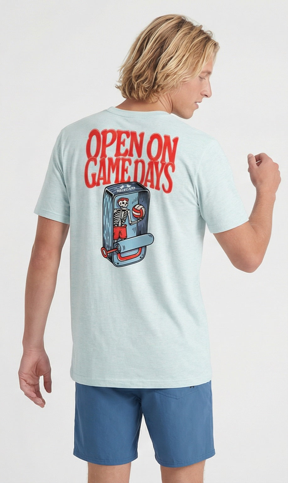 Open on Game Days t-shirt
