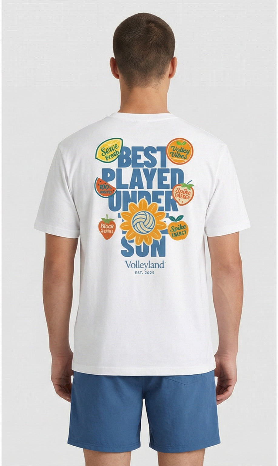 Volleyball under the sun t-shirt