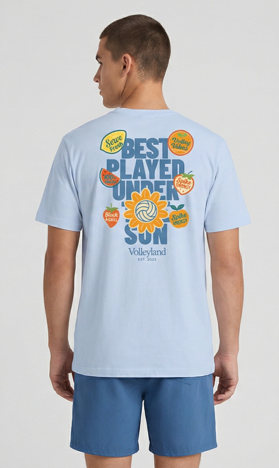 Volleyball under the sun t-shirt