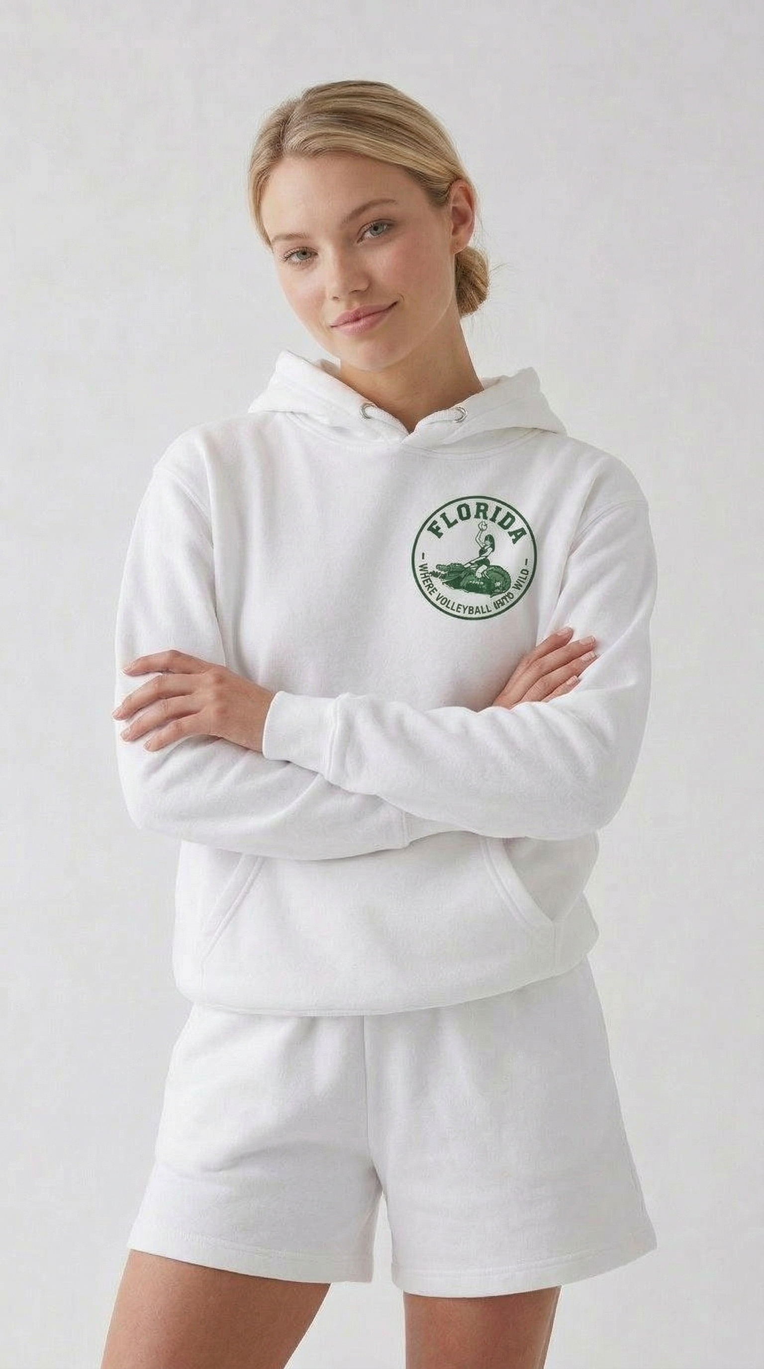 Florida Hoodie — Where Volleyball Gets Wild Unisex Hoodie