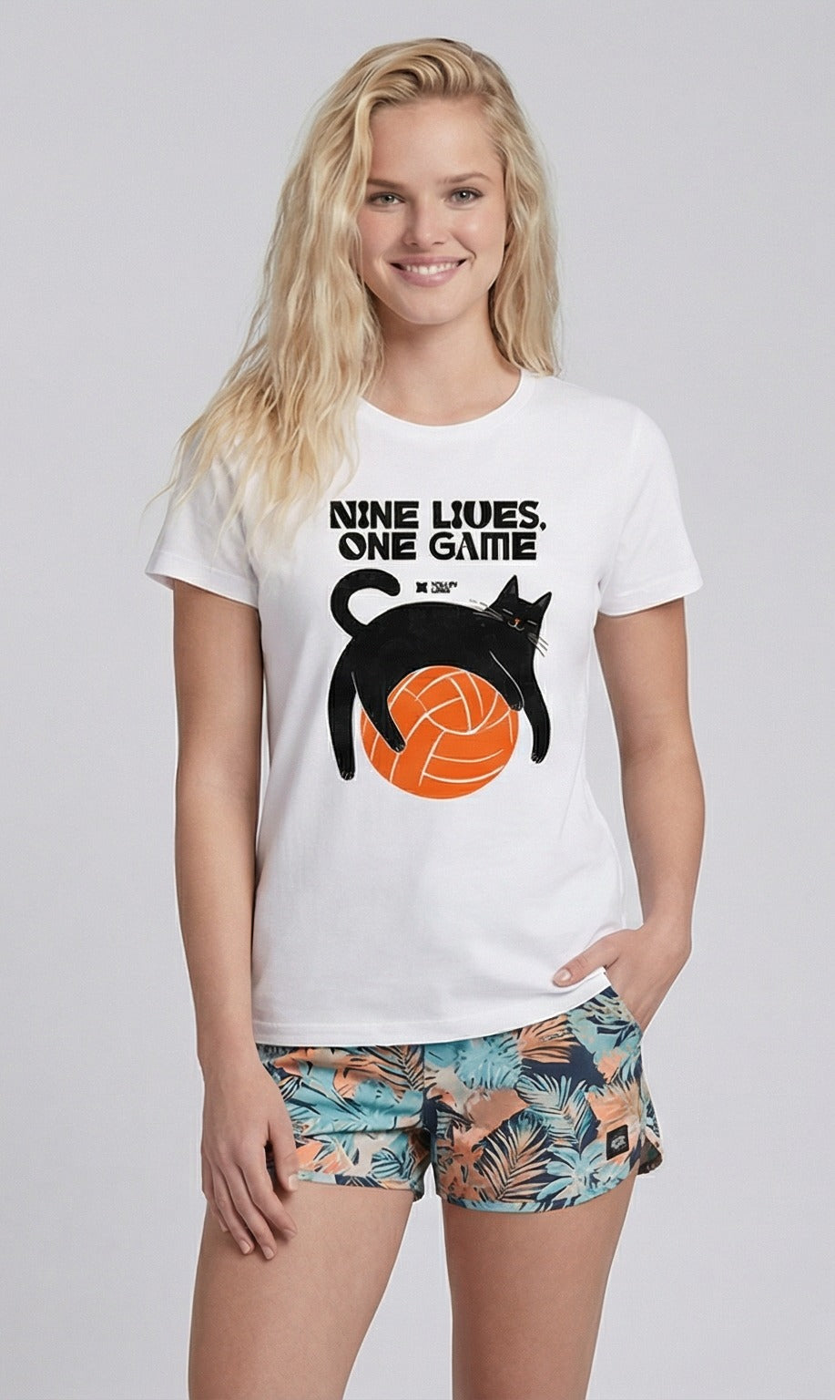 Nine Lives, One Game  t-shirt