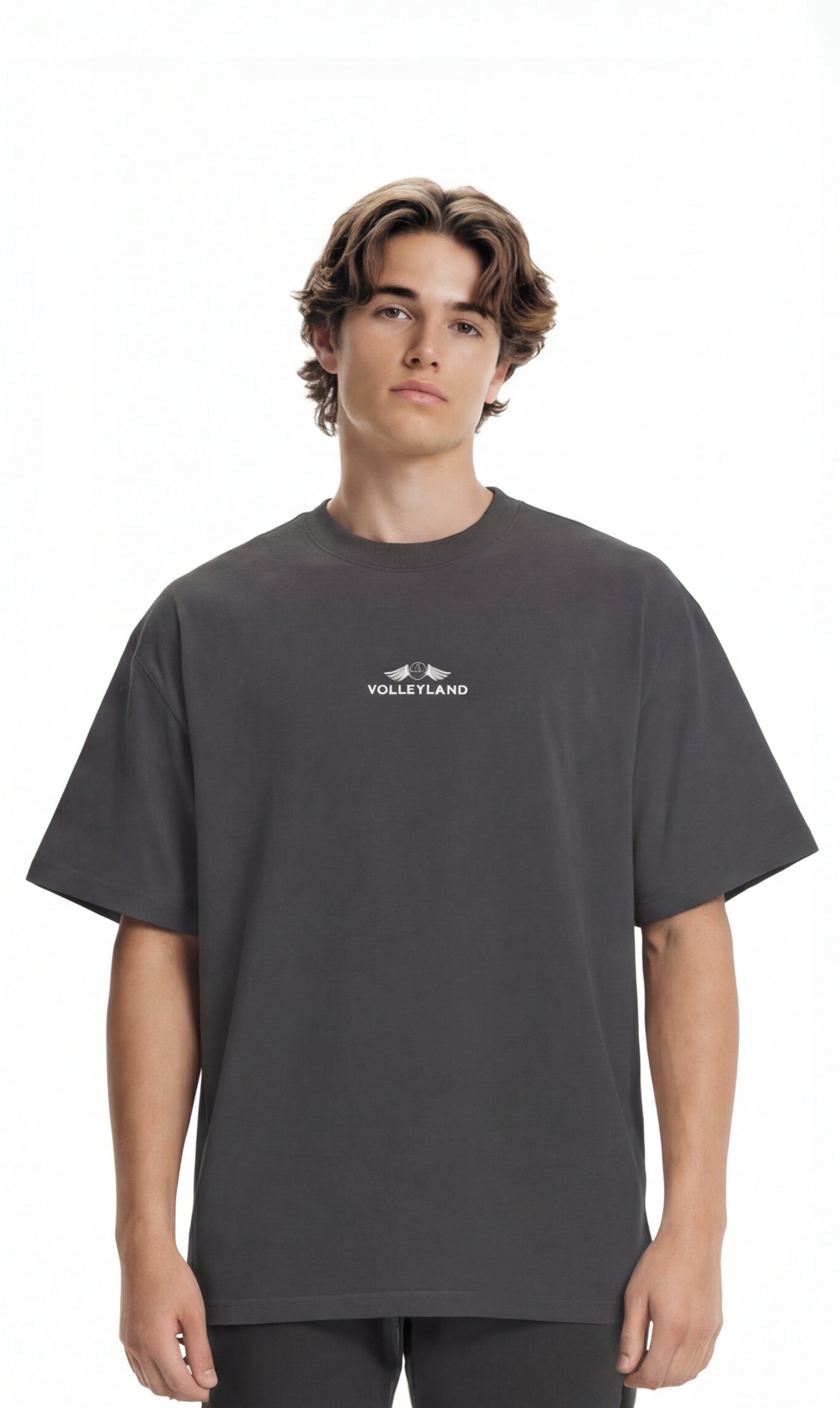 Dont let gravity get you down Oversized faded t-shirt