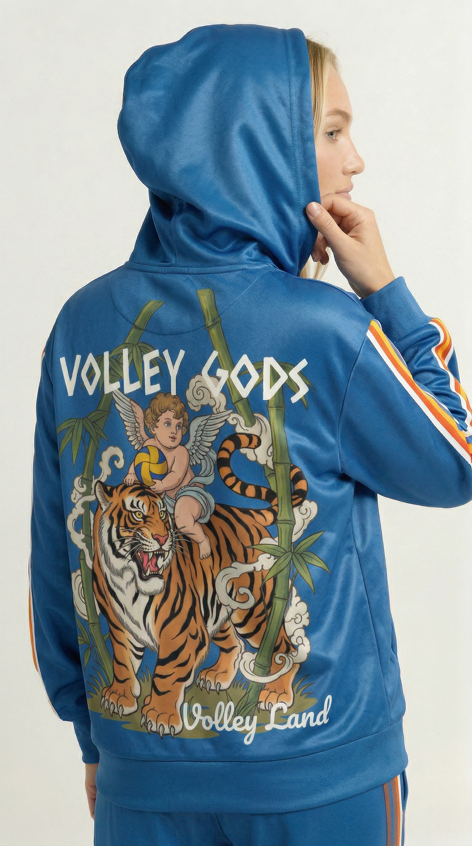 VOLLEY GODS zip hoodie