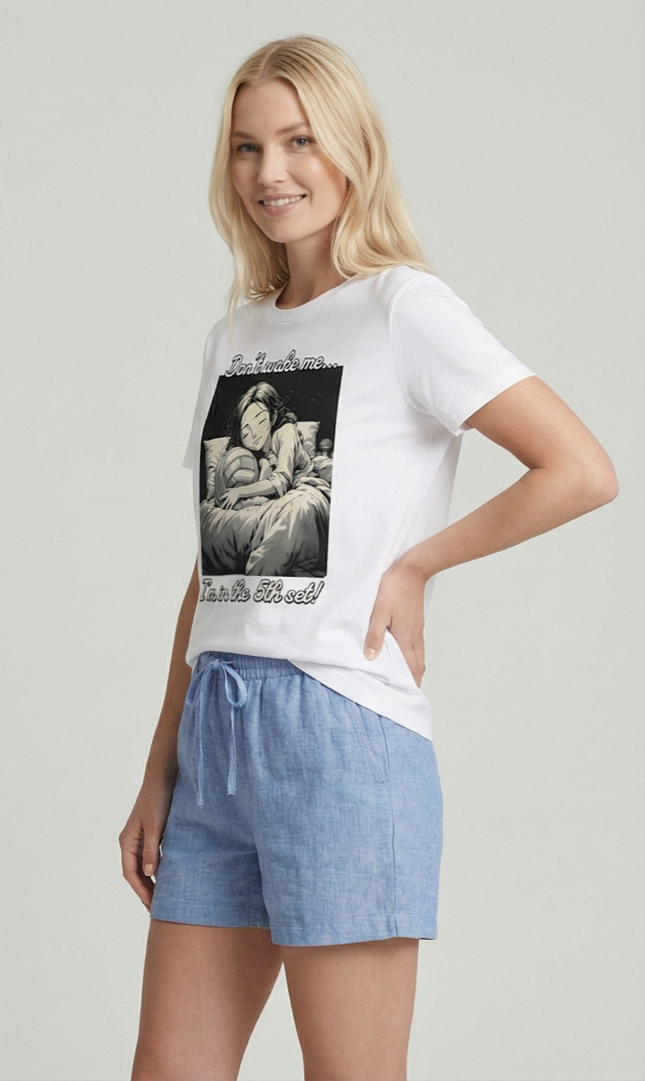 5th Set Dreams — Volleyball Sleep t-shirt