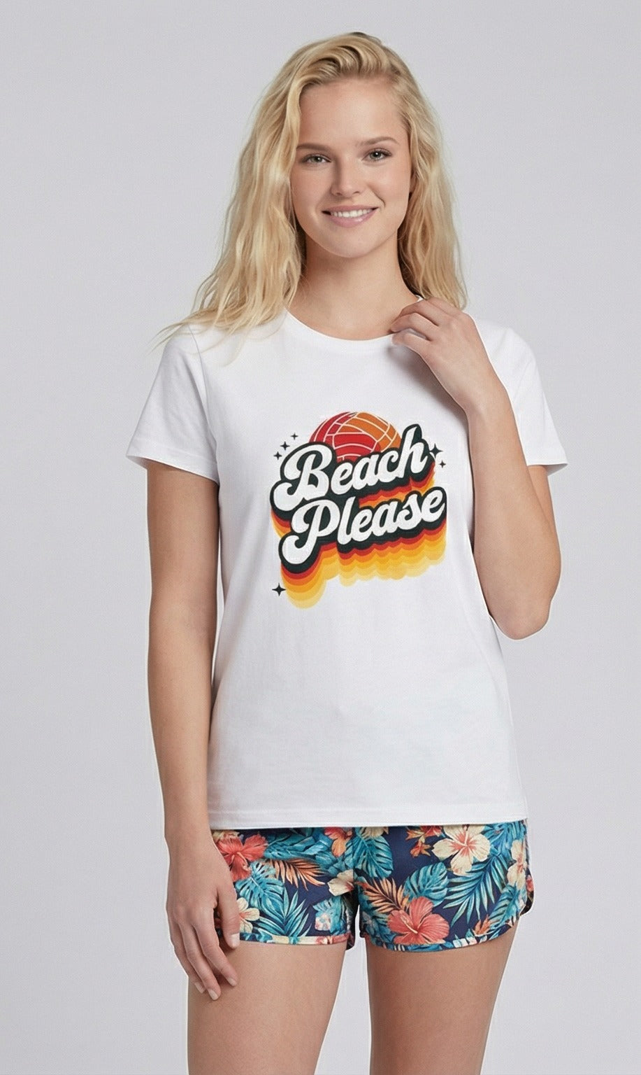 Beach please t-shirt