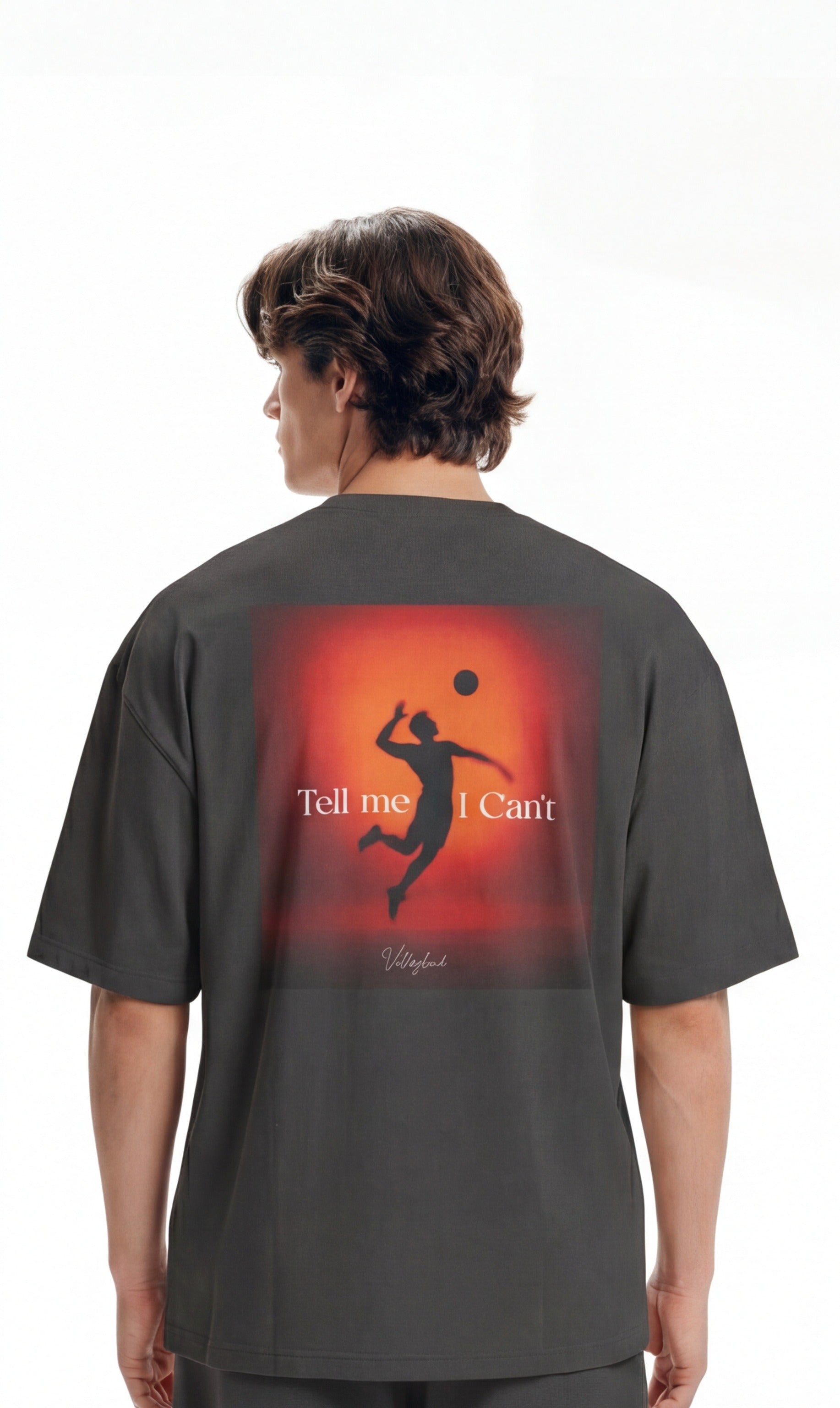 Tell me i cant Oversized faded t-shirt