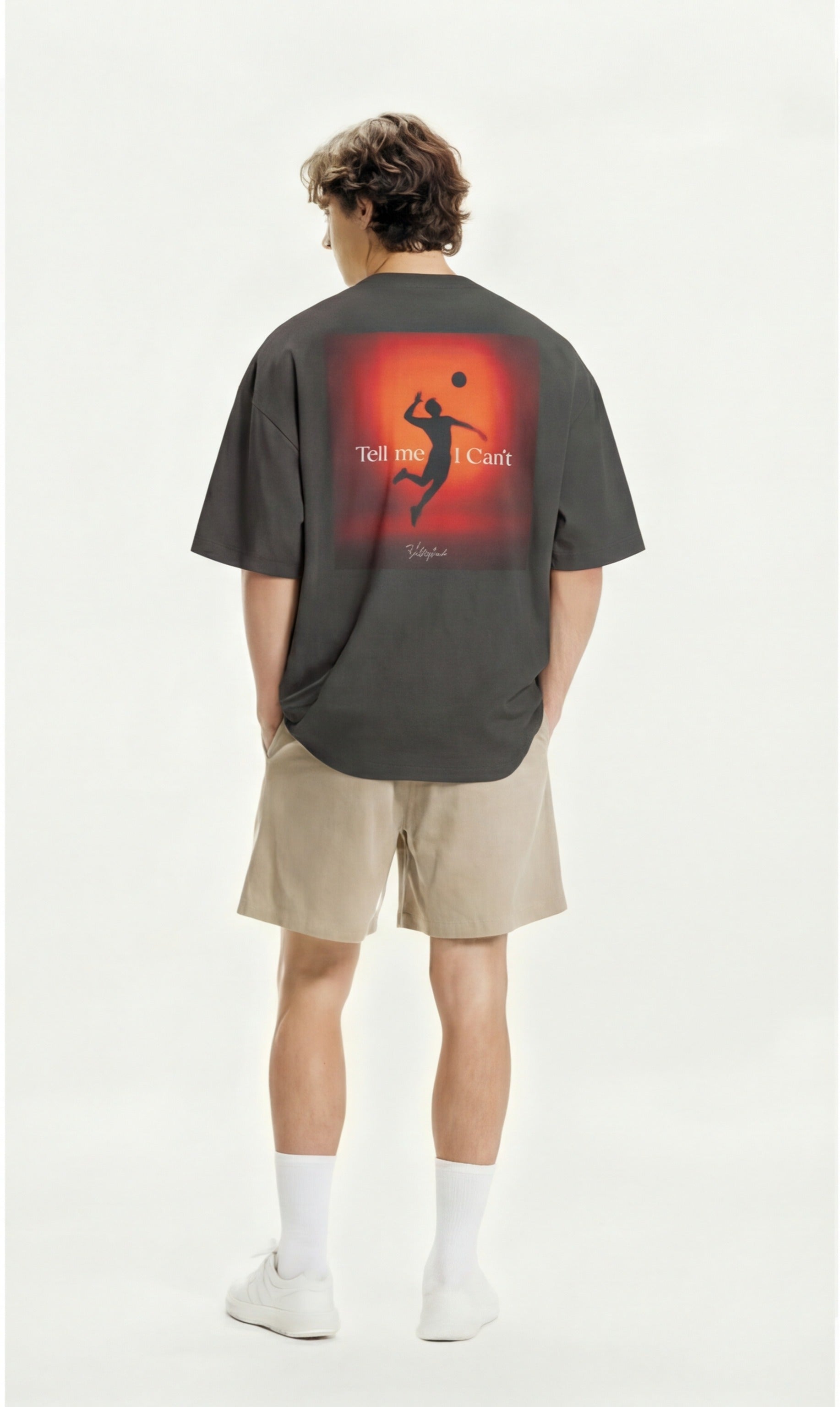 Tell me i cant Oversized faded t-shirt