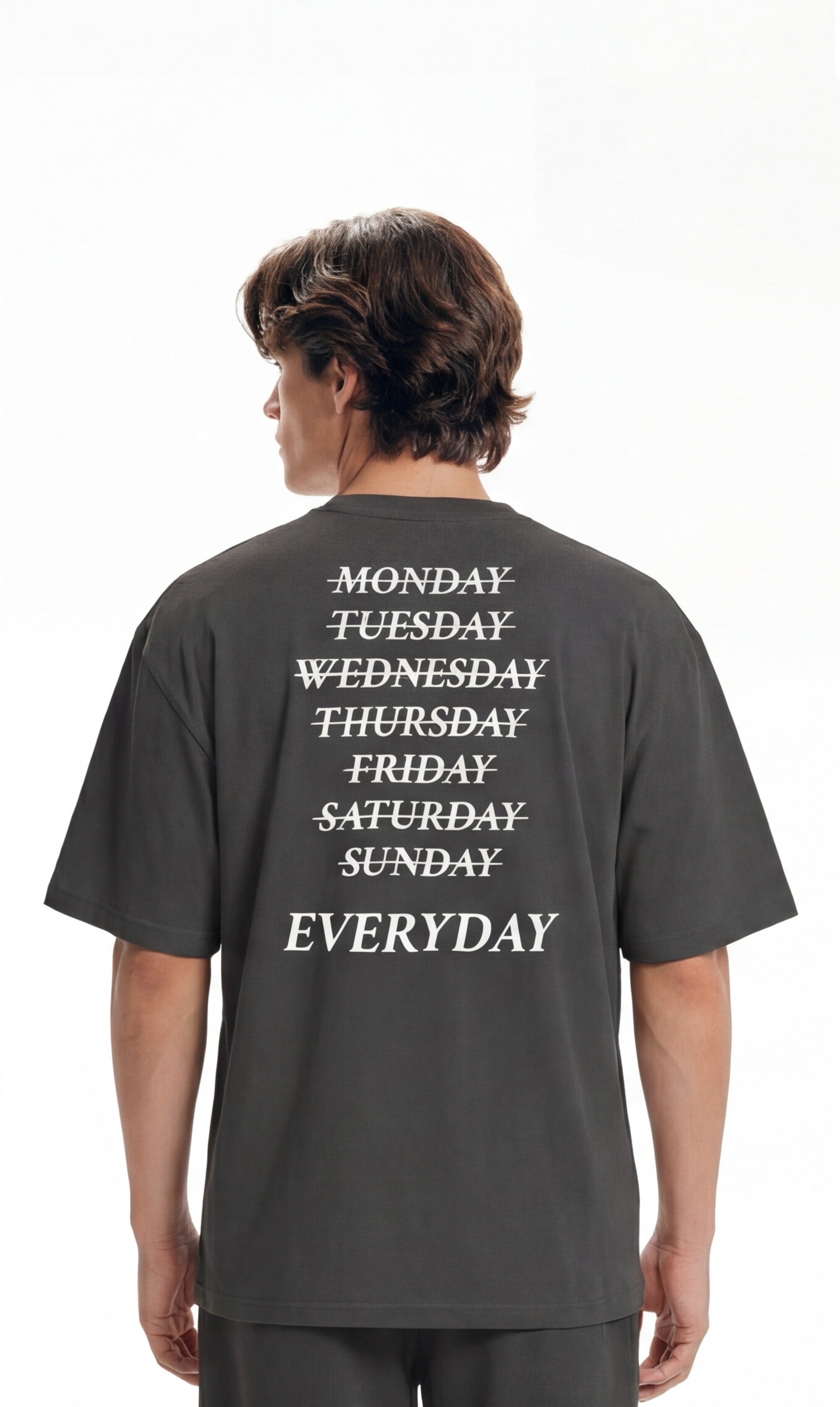 EVERYDAY Oversized faded t-shirt