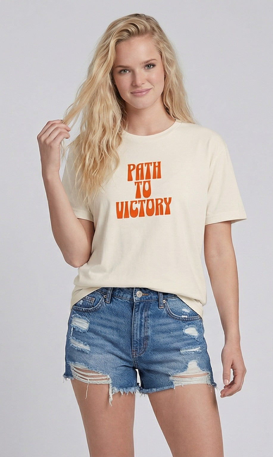 Path to Victory — Psychedelic Volleyball t-shirt